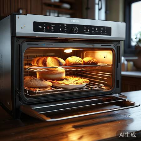 “一体机烤箱,烘焙美食一应俱全