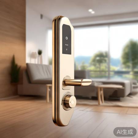 华为智能指纹锁，现代简约，多重