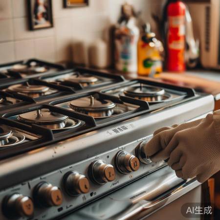 燃气灶保养：检管道，清积碳，防