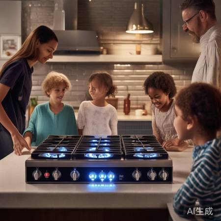 智能燃气灶，安全便捷，升级换代