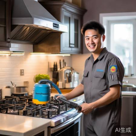 净界清洁,专业清洗油烟机,焕新