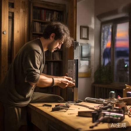 拆指纹锁，轻松换锁技巧！