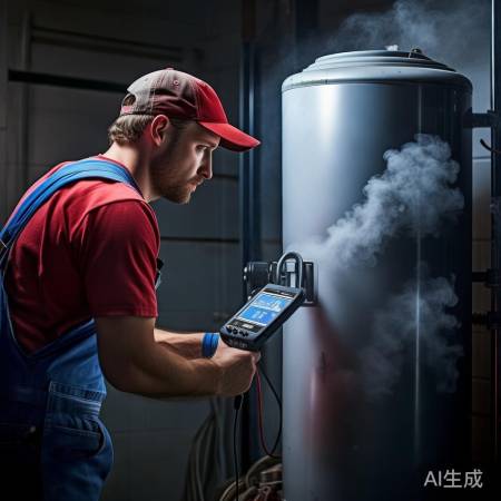 点火器损坏,燃烧不充分,黑烟困