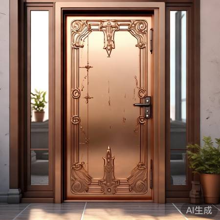 铜门防盗耐锈，价高慎选。