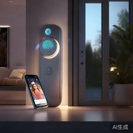 “美菱指纹锁:手机APP远程控