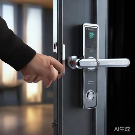 指纹锁开启,进入管理界面。