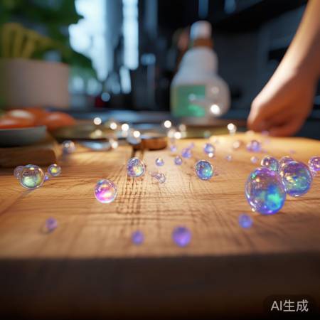 砧板细菌多,定期消毒保健康。