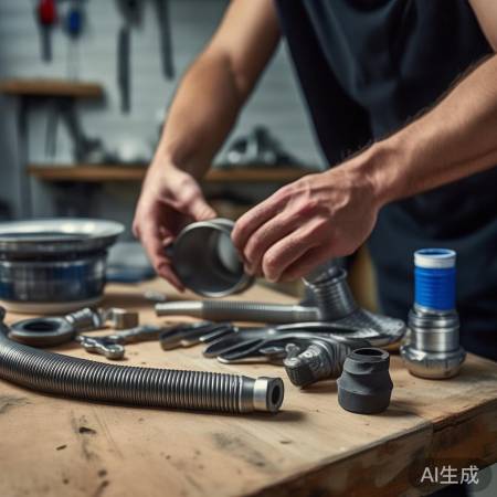 备齐工具材料,安装洗衣机排水管