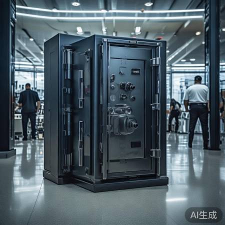 河南银行保险柜:防盗一流,双重