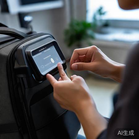 重置背包指纹锁,遵照说明。