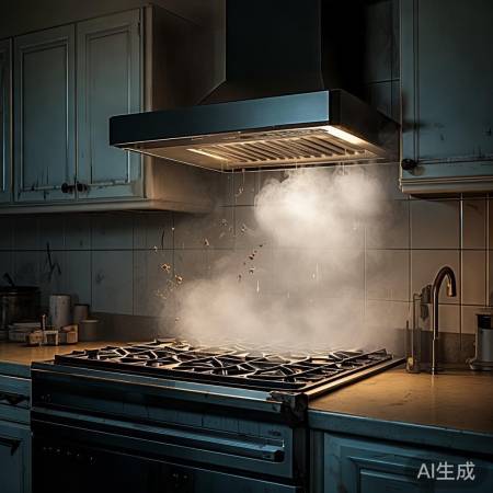 油烟机风力减弱,电容故障,效率