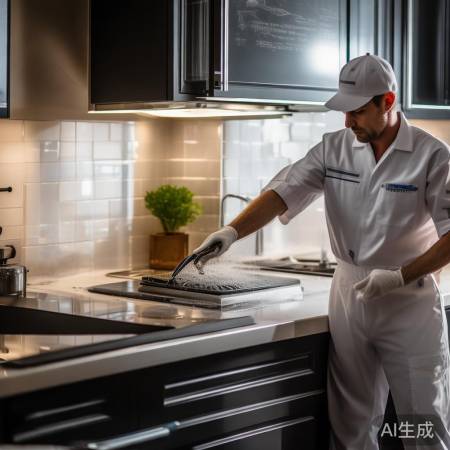 “XX家政,消毒柜清洗,服务专