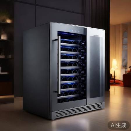 红酒柜制冷:风冷静音,直冷速冷