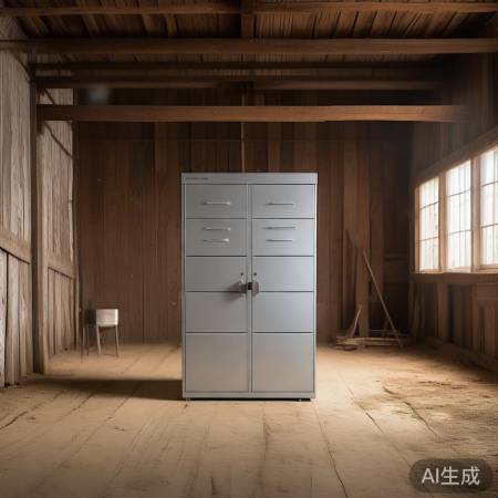农场仓库入口新保险柜,安全便捷