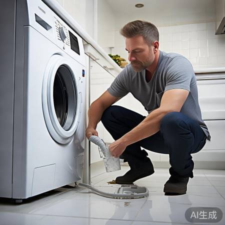 “定期检查洗衣机管道防堵塞”