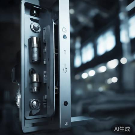 智能锁锁体安全防撬锯钻