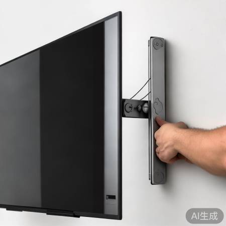 电视支架:墙挂式更美观,安装稍