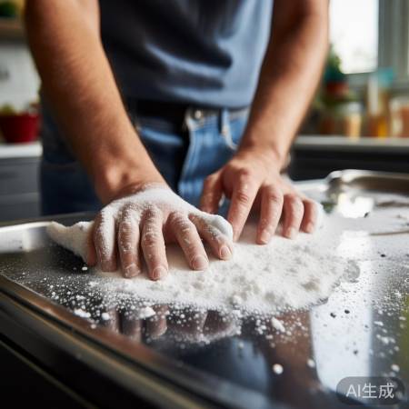 小苏打去油污,消毒柜焕然一新