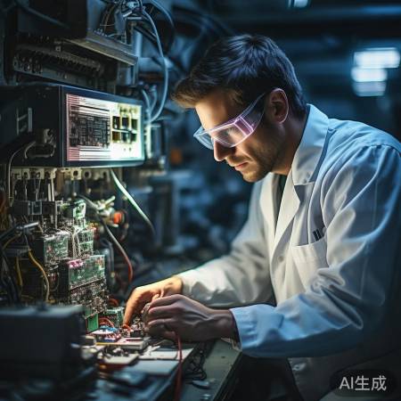 电源电路检查,排除E1故障。