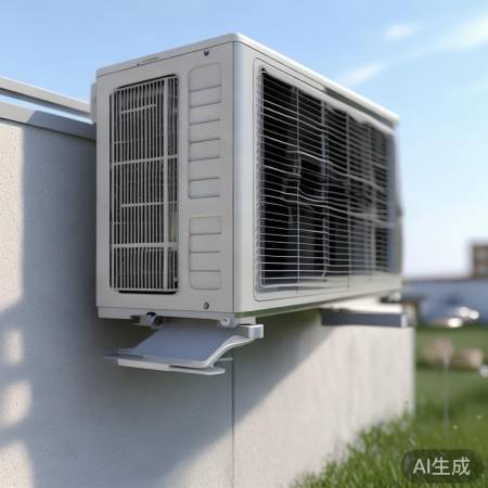 空调底座稳固,提升安全防护。