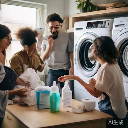 洗衣粉过多易堵,按说明用最宜