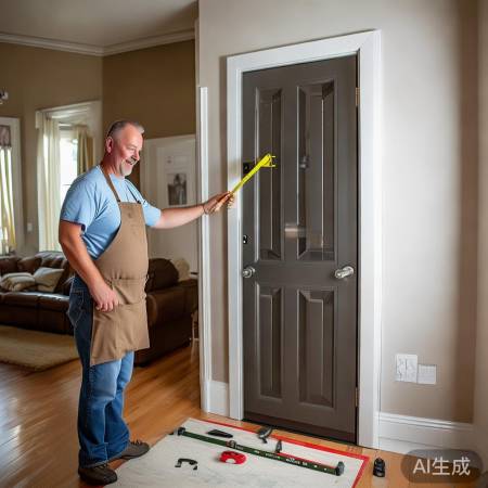 “防盗门选购,量取技巧详解”