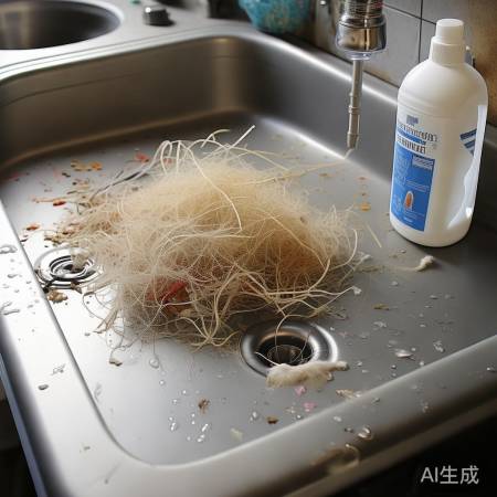 衣物纤维、化学成分、下水道不畅