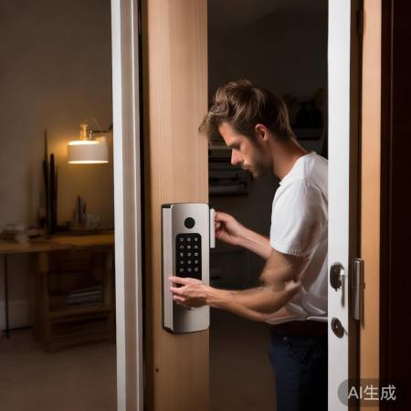 智能锁安装不复杂,专业师傅更安