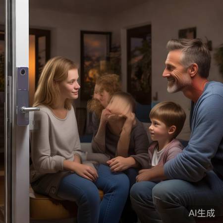 指纹锁摄像头揭秘,安全隐私平衡