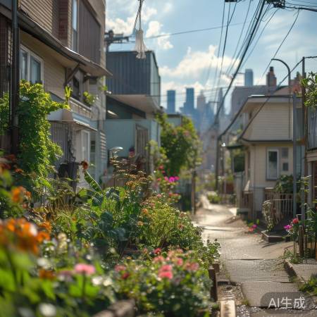 夏日防鼠,花草修剪齐。