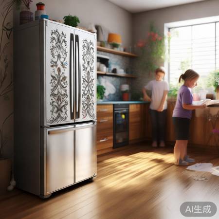 冰箱顶罩易装,DIY个性强。