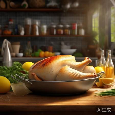 白水鸡冷藏小技巧,冷冻防变质,