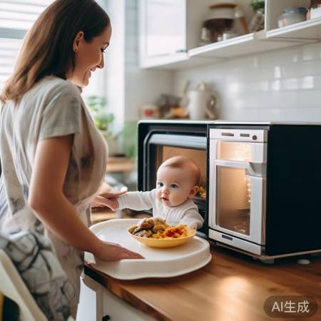宝宝餐前热透食，消毒柜不依赖