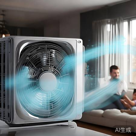 东芝风扇叶片独特,制冷广覆盖。