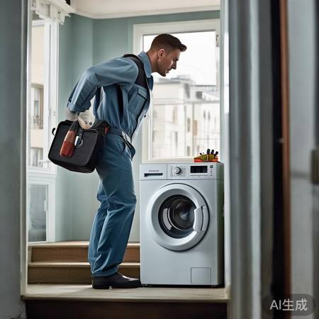 “维修师傅快,洗衣机问题解!”