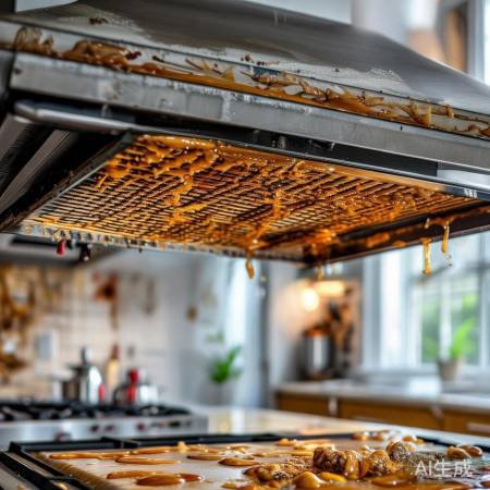 油烟机异味:油污积累、过滤网堵