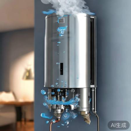 暖气壁挂炉溢水漏因:过热、系统