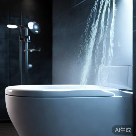 智能马桶喷嘴:高科技水流清洗神