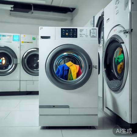 校园洗衣机智能分类,洗护衣物更