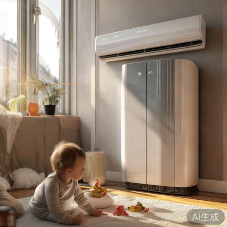 空调自动关,孩子不感冒