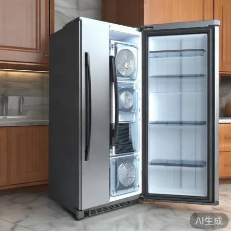 冰箱两侧温差:冷凝器散热效应