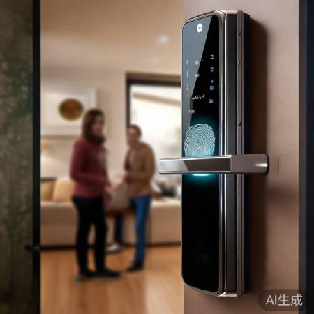 指纹锁多人录入，权限自由设置