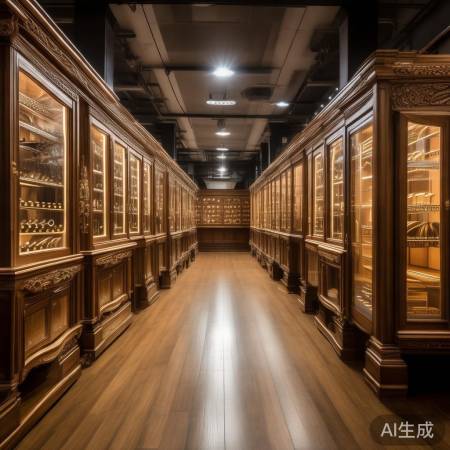 天津酒柜,实木艺术,匠心传承。