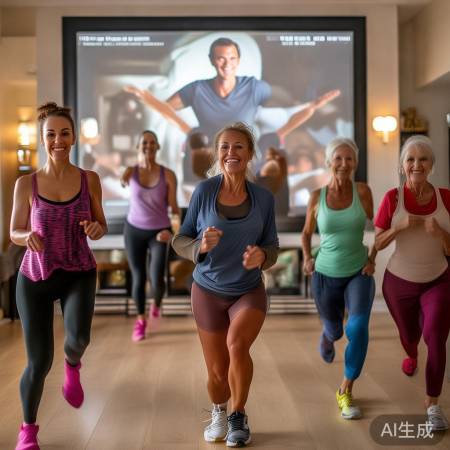 宅家健身操,简单无器材,空调房