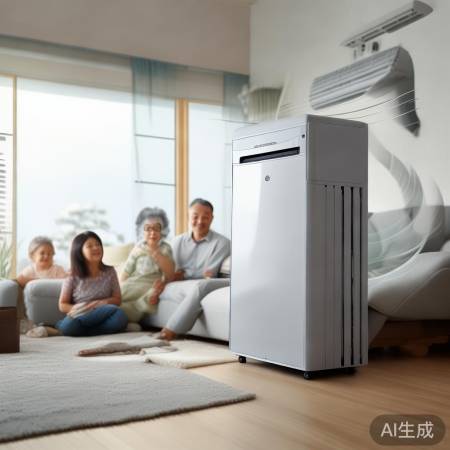 美的家用空调新风功能，守护家庭