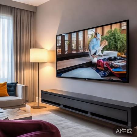 无背景墙电视安装，简约时尚！