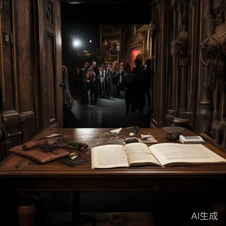 后台寻线索，解密剧院保险柜