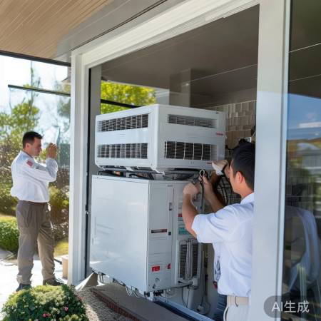 东芝中央空调,安装便捷,售后无