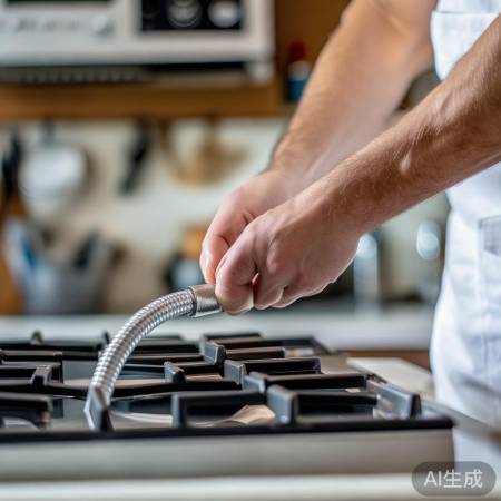 “加油松接口,无损燃气灶”