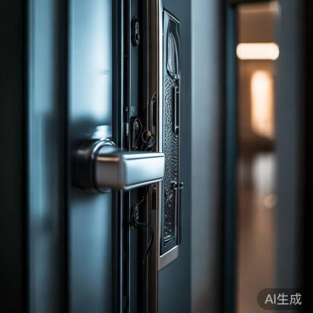 高端指纹锁需专工具断电,看说明